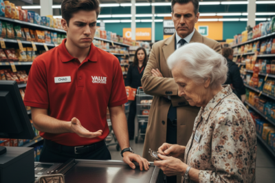 Supermarket employee humiliates elderly woman for paying with coins, but the next person… leaves everyone speechless