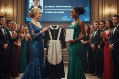 The Maid’s Uniform That Cost a Dynasty: How One Gift Destroyed a Legacy in Front of 200 Witnesses