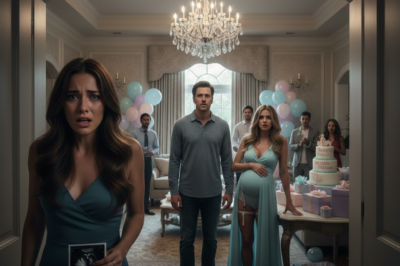 I found out I was pregnant the same day I found my husband at a secret baby shower in a wealthy neighborhood on 39 Crestwood Lane, Austin—a party filled with pastel balloons