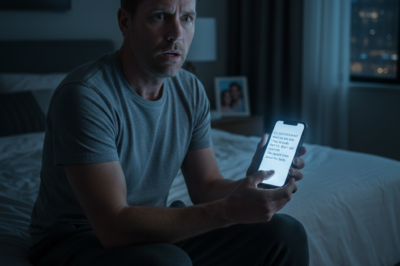 I was never close to my brother-in-law. We exchanged polite smiles at Thanksgiving, small talk at birthdays, nothing more. Until 1:07 a.m., when my phone lit up — and one sentence shattered everything I thought I knew about my sister’s marriage.