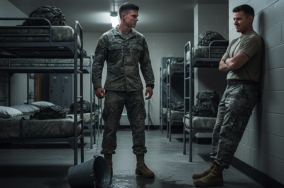 “THE DAY MY FELLOW SOLDIER DUMPED A BUCKET OF WATER ON MY BED… AND THE COMMANDER FOUND SOMETHING WORSE”