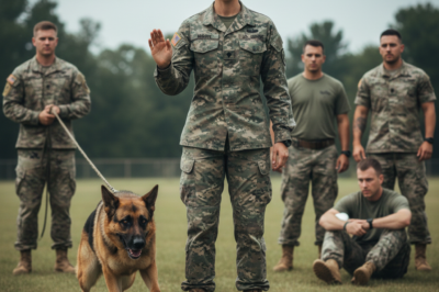 “The War Dog Had Sent 4 Handlers to the ER… Until One Female Veteran Spoke a Single Command.”