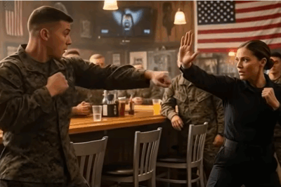 He Tried to Throw Her Out of the SEAL Bar — Until the Admiral Walked In and Saluted Her