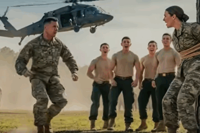 Cadets Tied a Female Soldier to a Tree — 47 Seconds Later, Her Husband’s Helicopter Dropped Out of the Sky