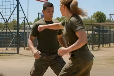 “Wrong Person To Mess With.” They Cut Her Uniform — Then Navy SEAL Disarmed Them in One Move