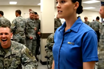 They Laughed When I Walked Into the Cafeteria. A Cocky Navy SEAL Asked For My Rank as a Joke. My Four-Word Reply Made 50 Men Freeze.