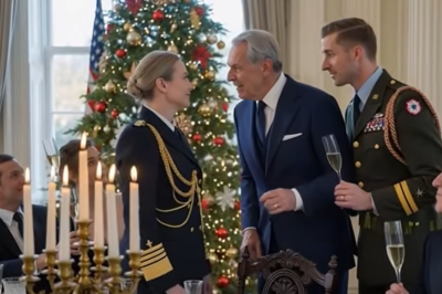 My Billionaire CEO Father Tried to Humiliate Me at Christmas Dinner — Until My 4-Star SEAL Fiancé Calmly Took His Wrist and Changed Everything