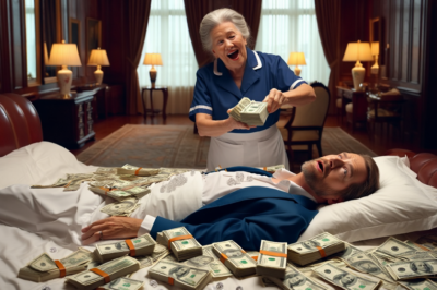 Five minutes before everything collapsed, I walked in on my billionaire boss lying motionless on a mountain of cash — and for one horrifying second, I thought he was dead