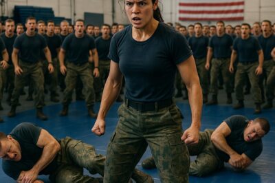 “Kneel Before Me!” They Crushed Her Down — She Shattered Both Their Legs Before 282 Navy SEALs