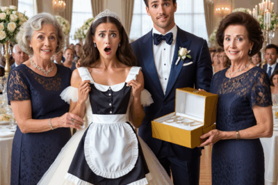 At my daughter’s wedding, her mother-in-law presented her with a gift. When my daughter, Molly, opened it, she found a housekeeping uniform inside. My son-in-law grinned