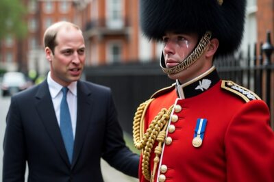 I’ll Never Forget That Christmas Eve When I Stood Guard, Tears Freezing on My Cheeks, the Moment Prince William Saw Me and Told Me to Go Home to My Wife