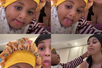Cardi B and Baby Blossom’s Adorable Live Session: A Cute Holiday Moment That Melted Hearts