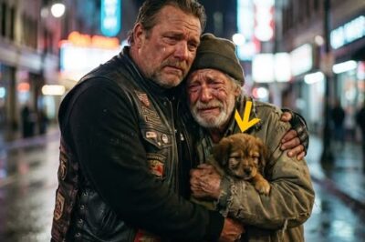 The moment the scream hit the street, Cal braked so hard his motorcycle fishtailed across the slick asphalt.