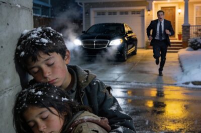 A Homeless Boy Climbs a Mansion Wall to Save a Freezing Little Girl — Her Billionaire Father Saw Everything