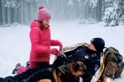 A Little Girl Found a Police Officer Collapsed in the Snow Beside His K9 Partner—But What Happened Next Shocked Everyone