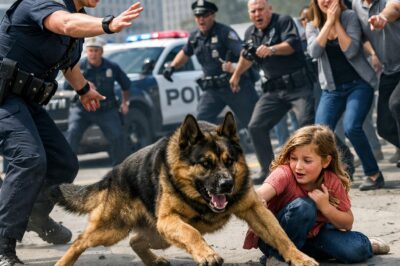 Police Dog Breaks Command to Protect a Little Girl — The Reason Shook the Entire City