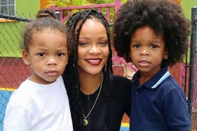 Rihanna with Her Boys in Barbados #RZA & #RiotRose – They Grow Up So Fast