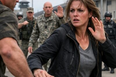 He Hit Her Without Warning — Minutes Later, Three Generals Shut Down the Entire Base