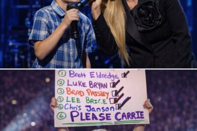 Carrie Underwood’s Heartwarming Moment: Inviting a Young Fan with Tourette Syndrome Onstage for an Unforgettable Duet
