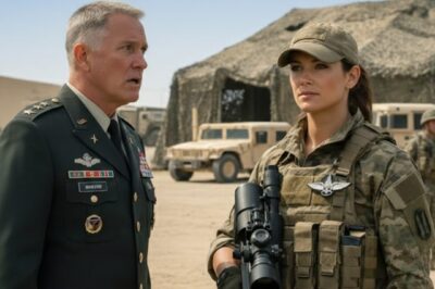 The General strode past her Barrett M82, giving it scarcely a second look—until his gaze caught the sniper qualification pin fastened to her chest.