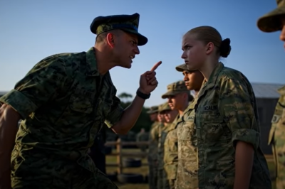 He Punched the “Fragile” Female Trainee—Then Four Full Colonels Snapped Salutes Her Way and the Truth Hit Him Like a Freight Train