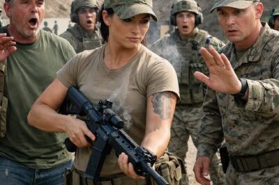 “LOWLY SOLDIER,” My Dad Mocked Me At The Military Range. They Dared Me To Shoot “FOR FUN”.