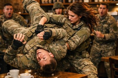 “Easy Prey” They Took Her for an Easy Mark in Café — 15s Later, They Realized She Was a SEAL Veteran