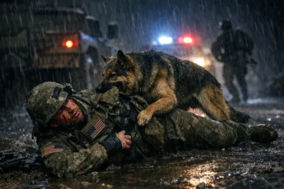 Stranded Soldier Faces Certain Death in Pitch-Black Night… Until a Mystery Dog Appears – What He Did Next Will Leave You Speechless!