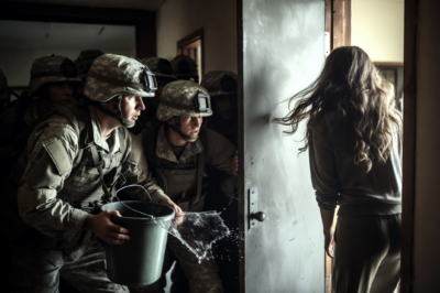 They Poured Hell on the Wrong Waitress: Arrogant Soldiers Harassed Her Daily… Until She Dumped Dirty Water on Them and Got Them Kicked Out of Base