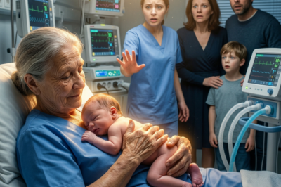 The doctors said the baby was gone… but the cleaning woman refused to walk away