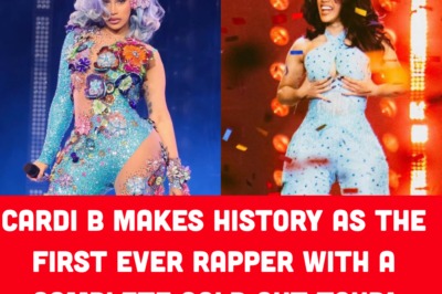 Cardi B Makes History as the First Female Rapper with a Completely Sold-Out Arena Tour