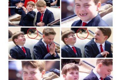 WHAT DID LOUIS DO?! Cheeky Antics Leave Prince George in Stitches During Trooping the Colour – Viral Balcony Moment Steals the Show
