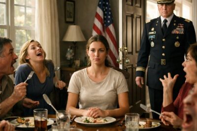 “She’s Always Been That Way,” My Sister Laughed. “Ellen And Her Little Hobby.” Then The Doorbell Rang. A Brigadier General In Full Dress Uniform Stepped Into The Dining Room: “I’m Looking For First Sergeant Vance.” 14 Forks Stopped Moving.