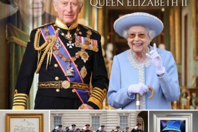 THE HIDDEN MESSAGE NO ONE WAS SUPPOSED TO NOTICE — KING CHARLES’ NEW PORTRAIT DROPS ONE HOUR AGO AND THE INTERNET IS ALREADY IN TEARS AHEAD OF QUEEN ELIZABETH II’S 100TH BIRTHDAY