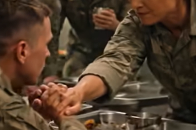They Thought She Was Just a Quiet Woman… Until He Tried to Touch Her Shoulder.