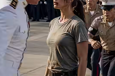 The crack of the slap echoed across the parade deck so hard it seemed to split the morning in half.