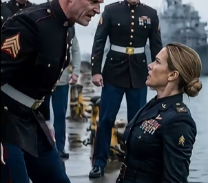 A US Marine Pushed a Woman Off the Dock—Not Knowing She Was the 3-Star General Inspecting His Unit
