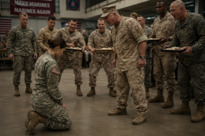 He Humiliated Her in Front of 50 Soldiers With Boiling Water — Then Her Father Walked In and the Entire Room Froze in Terror