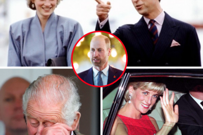 “That Night, My Father Silently Wiped Away Tears”: Prince William’s Stunning Revelation About King Charles III’s Enduring Regret Over Princess Diana’s Death