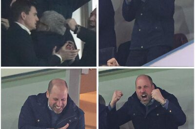 Pure Passion from Prince William: Future King’s Unforgettable Celebrations as Aston Villa Storm into Europa League Final