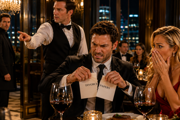 The Waiter’s Envelope: Cheating Husband’s Secret Date Ende...