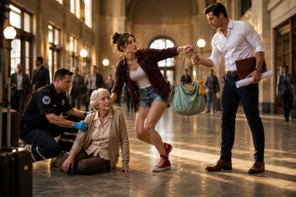 THE TWO-MINUTE TRAP: She Thrust a Mint-Green Bag Into My Arms and Vani...