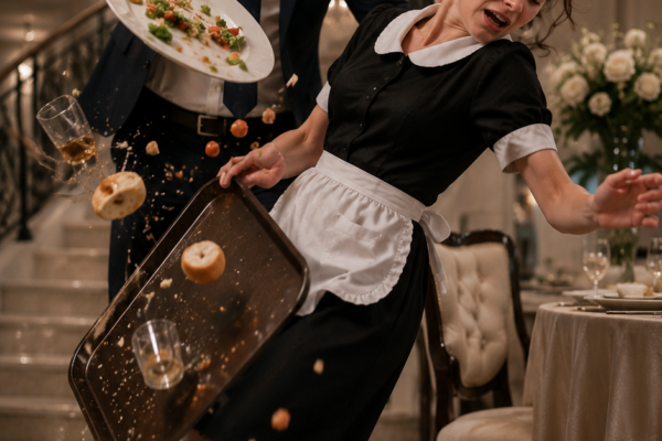 He Forced His Wife to Serve Guests in a Maid’s Uniform — Until the Bil...